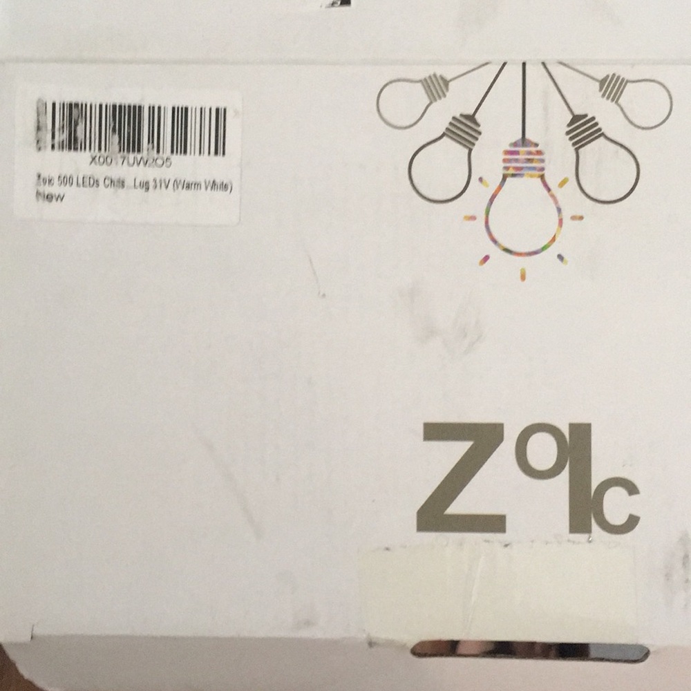 ZOIC LED string lights perfect for any party!!